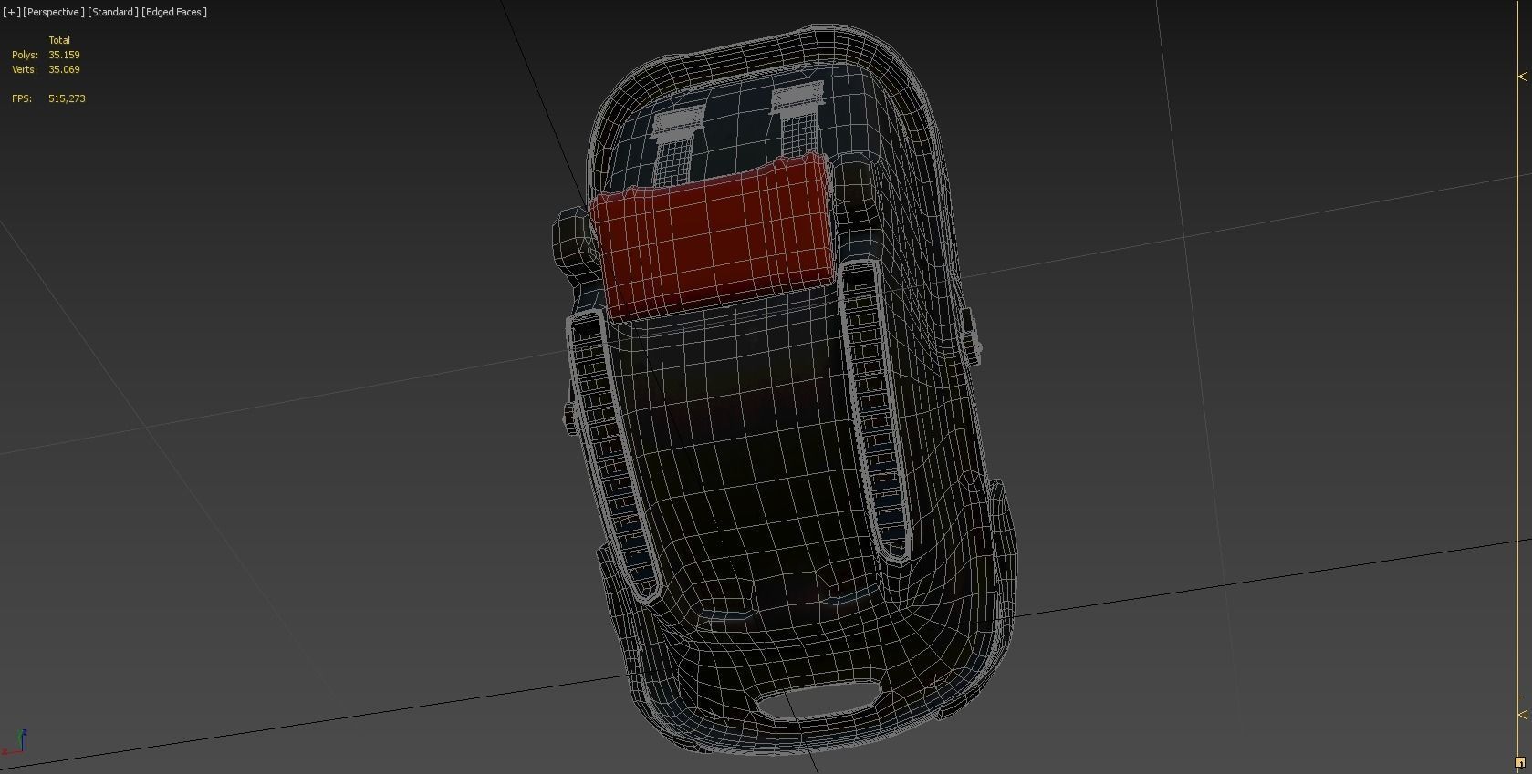 Baby Car Seat 3D model_12