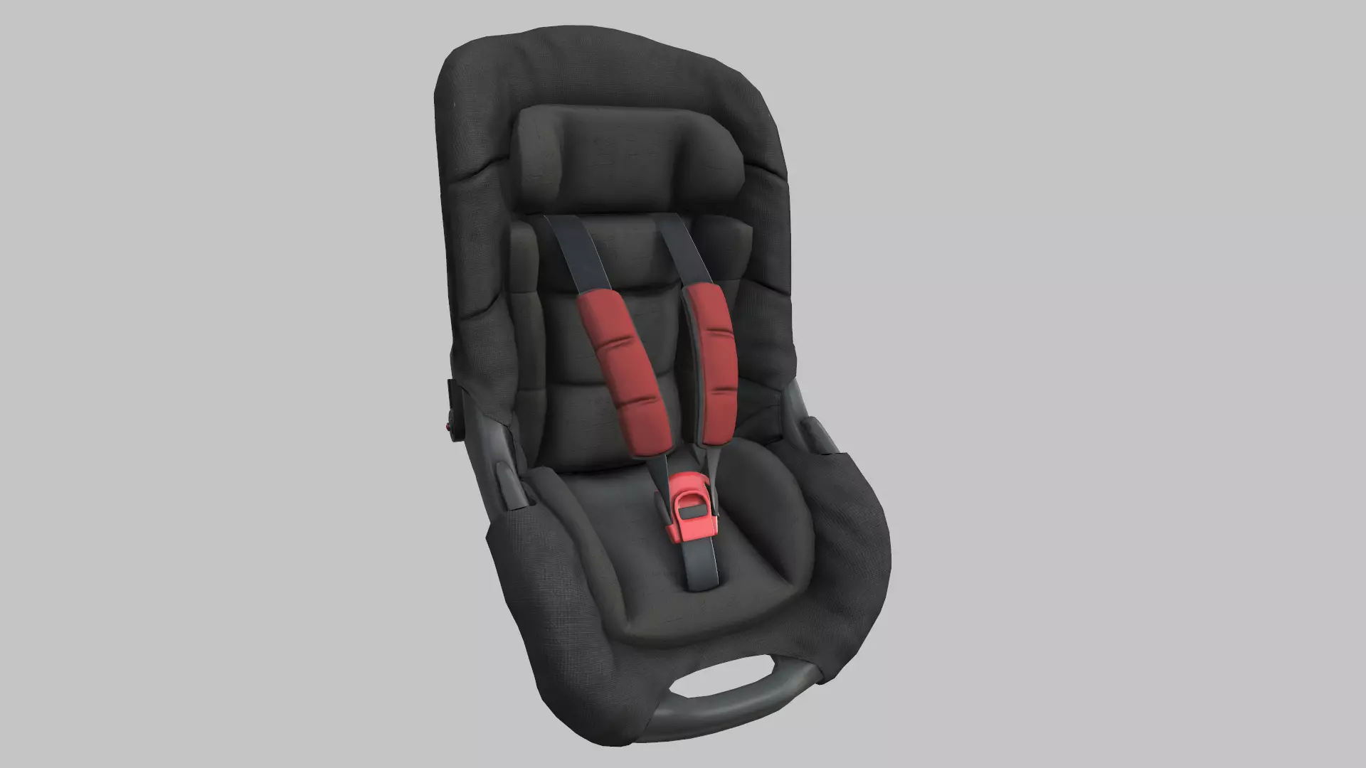 Baby Car Seat 3D model_0