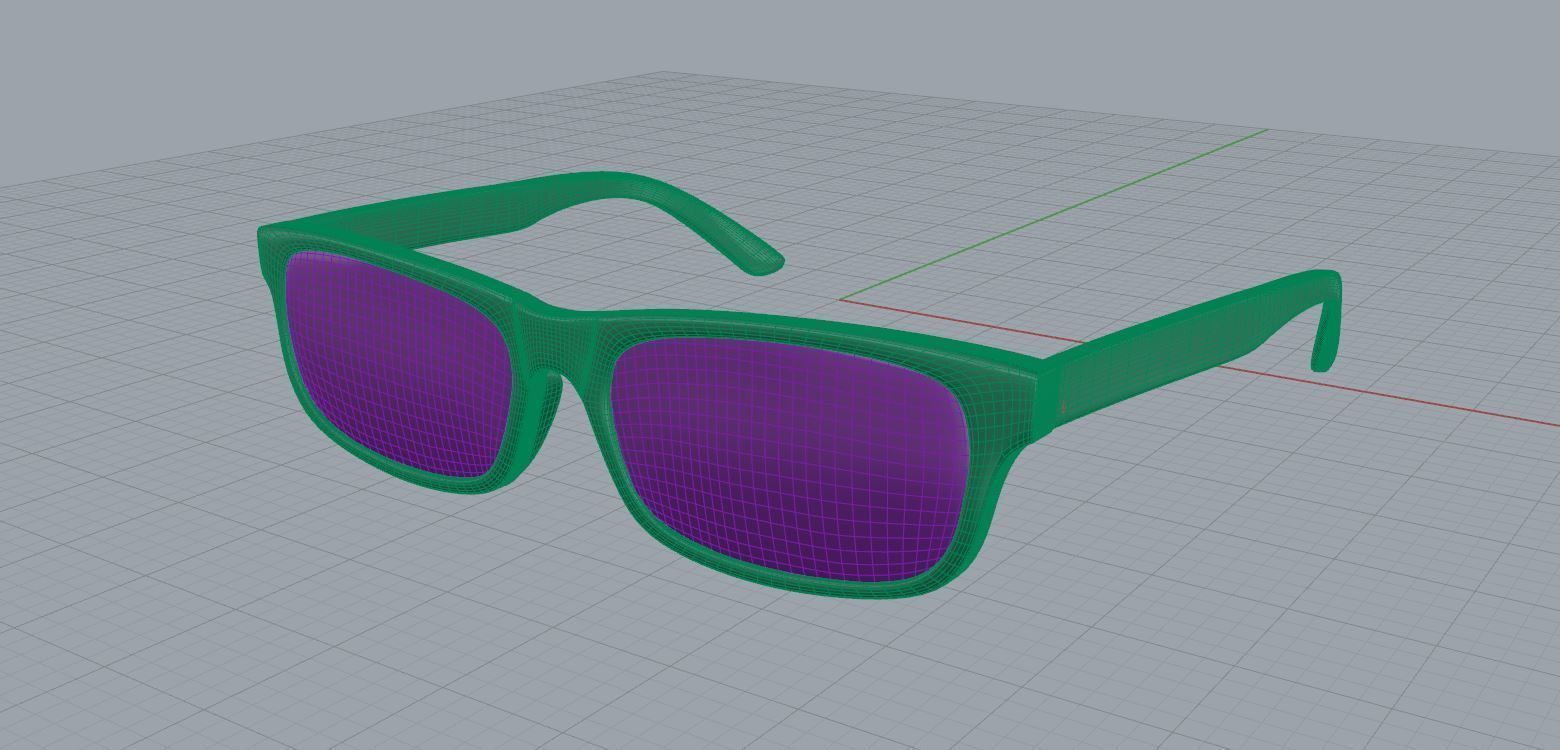 Eyeglasses for Men and Women 3D print model_6