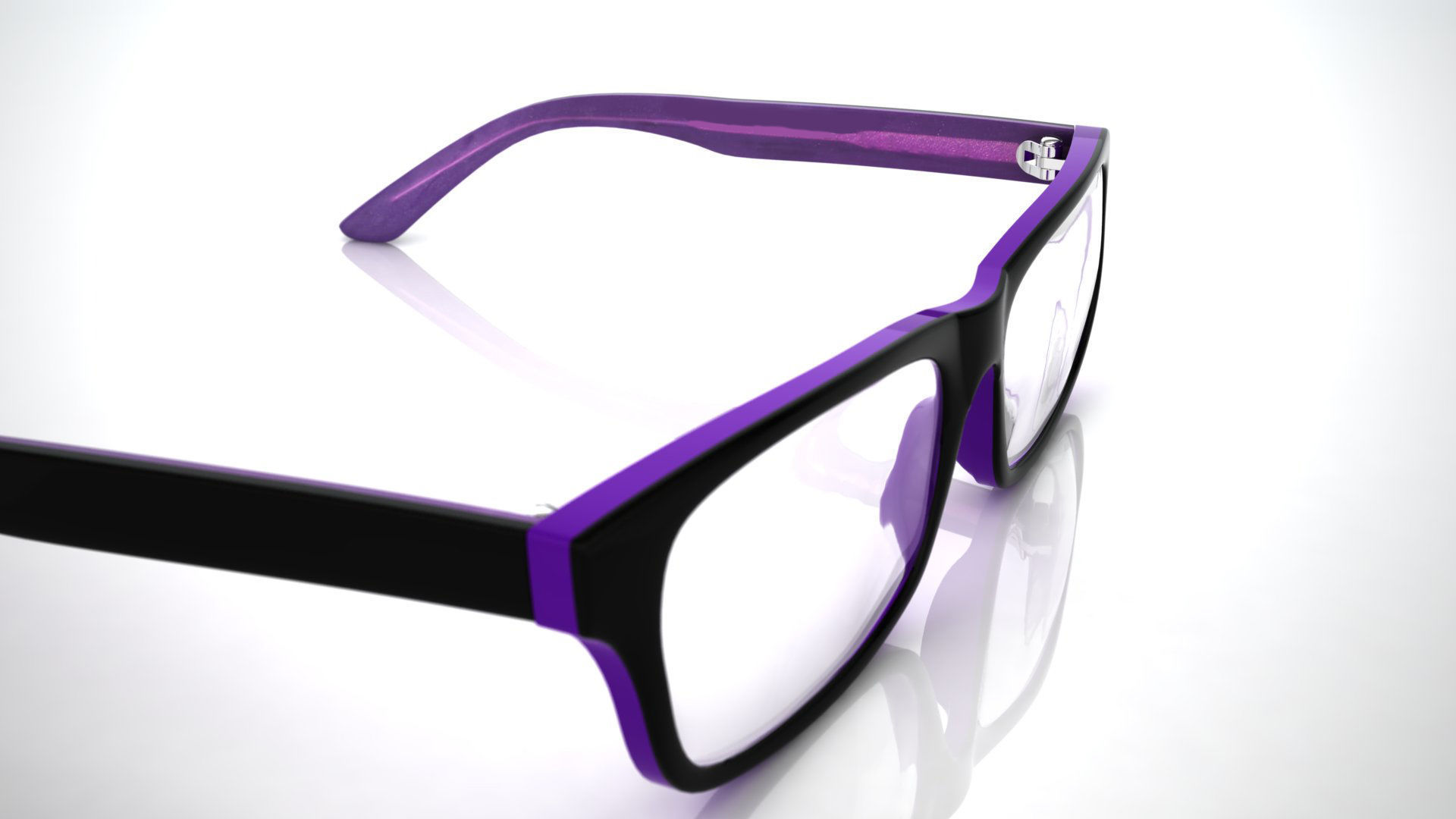 Eyeglasses for Men and Women 3D print model_3