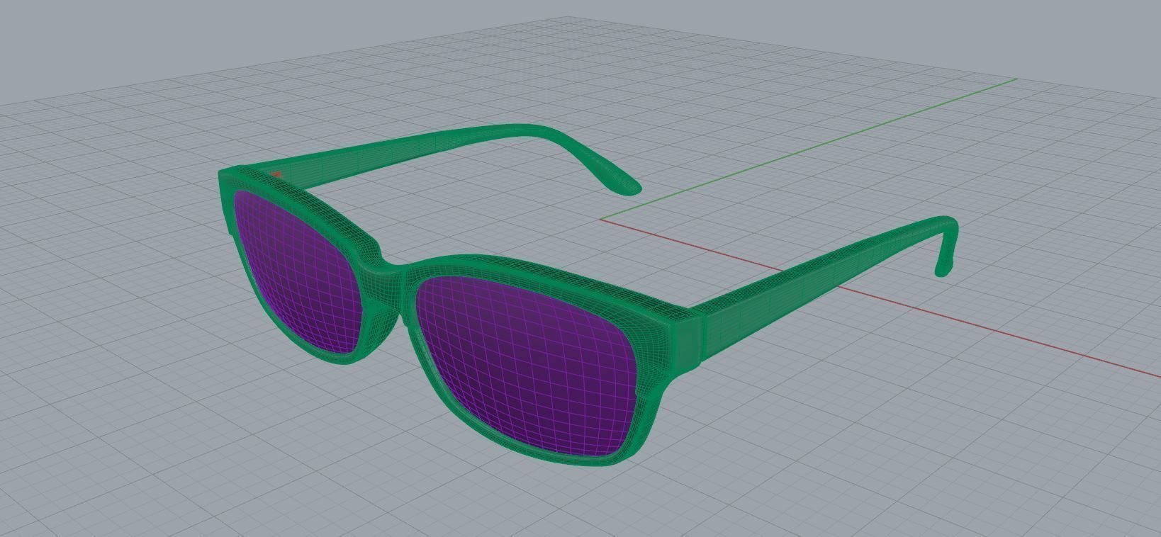 Eyeglasses for Men and Women 3D print model_10