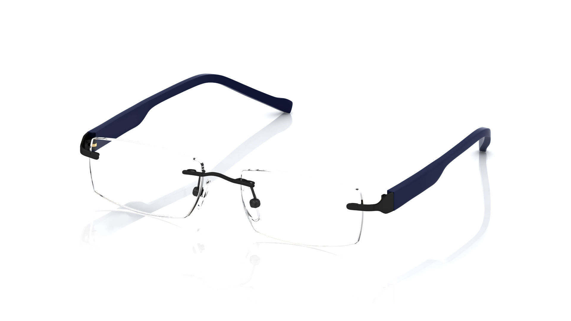 Eyeglasses for Men and Women 3D print model_1