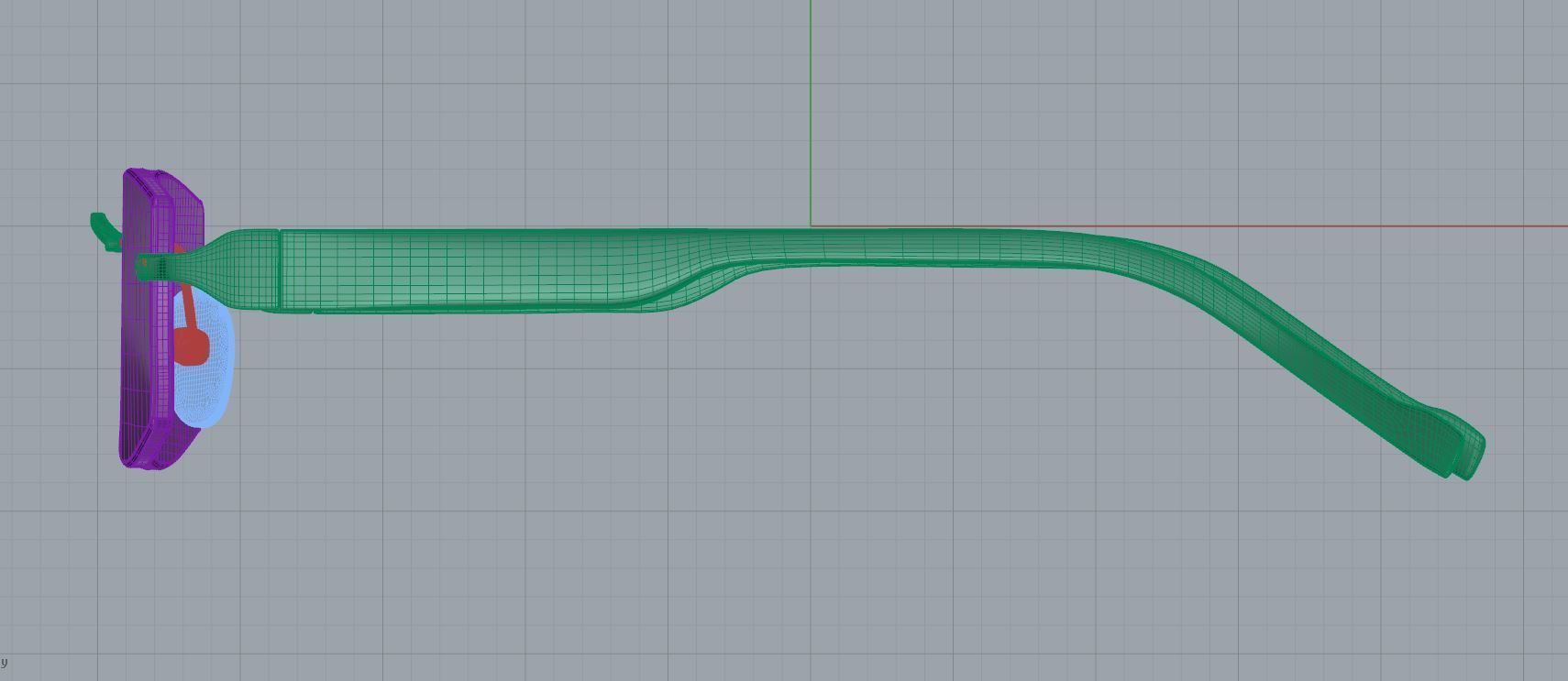 Eyeglasses for Men and Women 3D print model_7