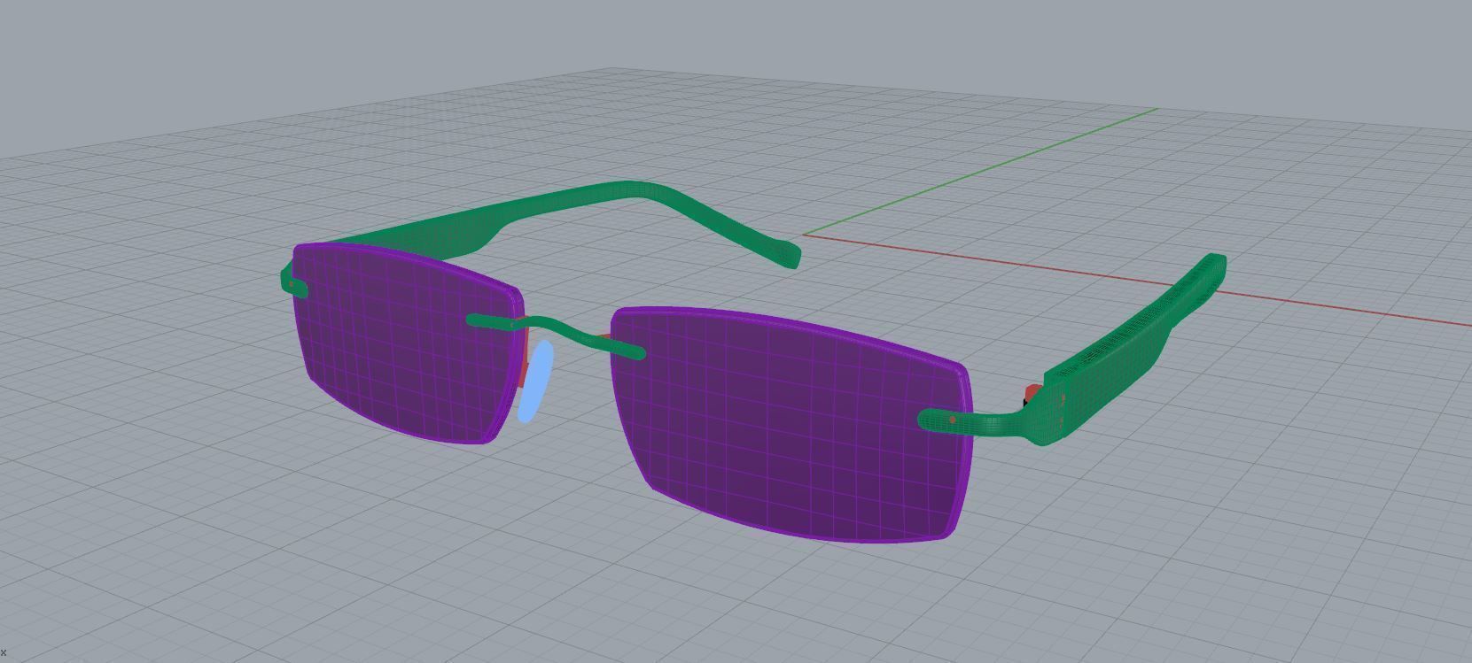 Eyeglasses for Men and Women 3D print model_6