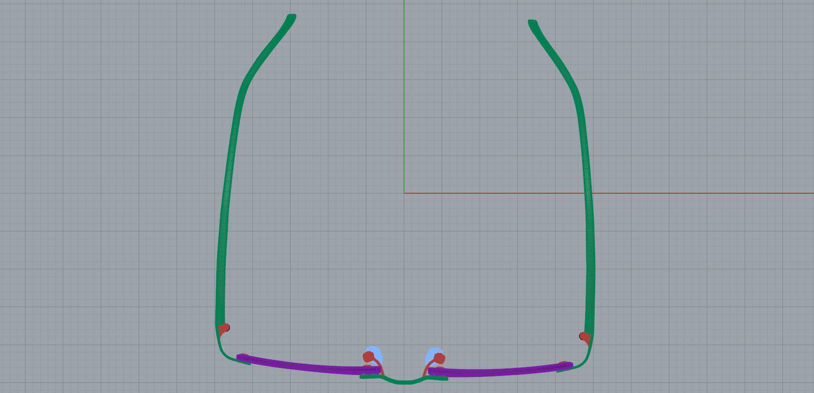 Eyeglasses for Men and Women 3D print model_5