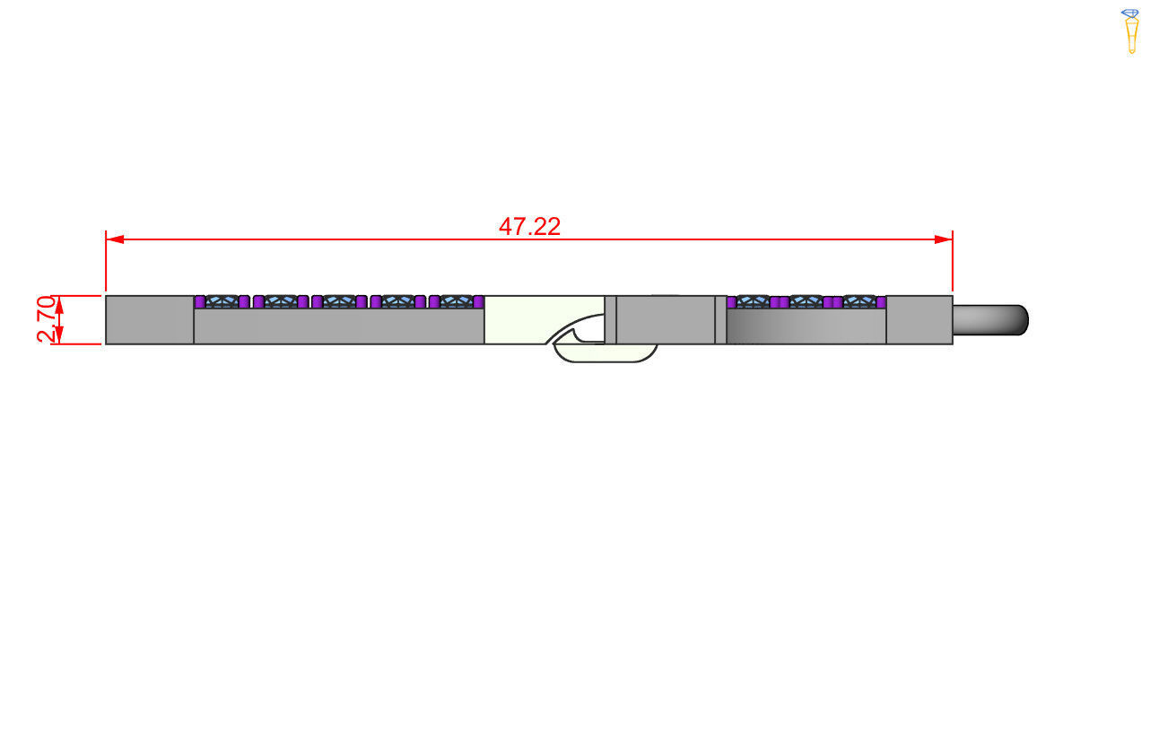 Fast and the Furious  cross 3D print model_1