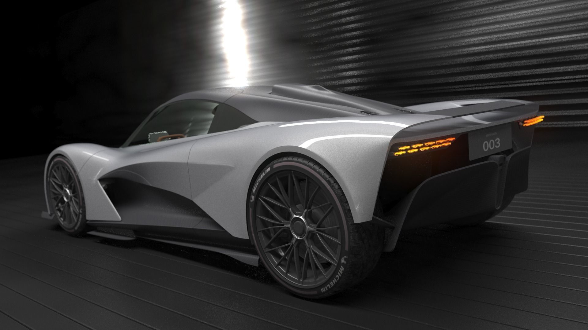 Aston Martin Valhalla 3D model_1