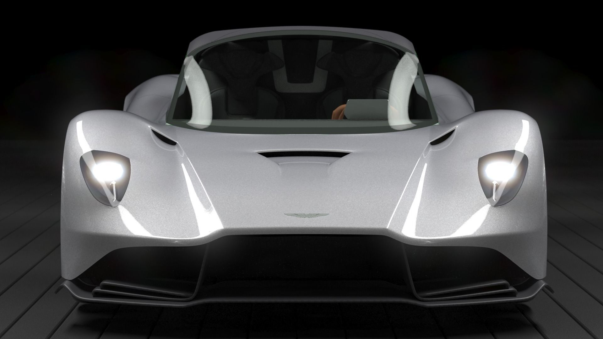 Aston Martin Valhalla 3D model_3