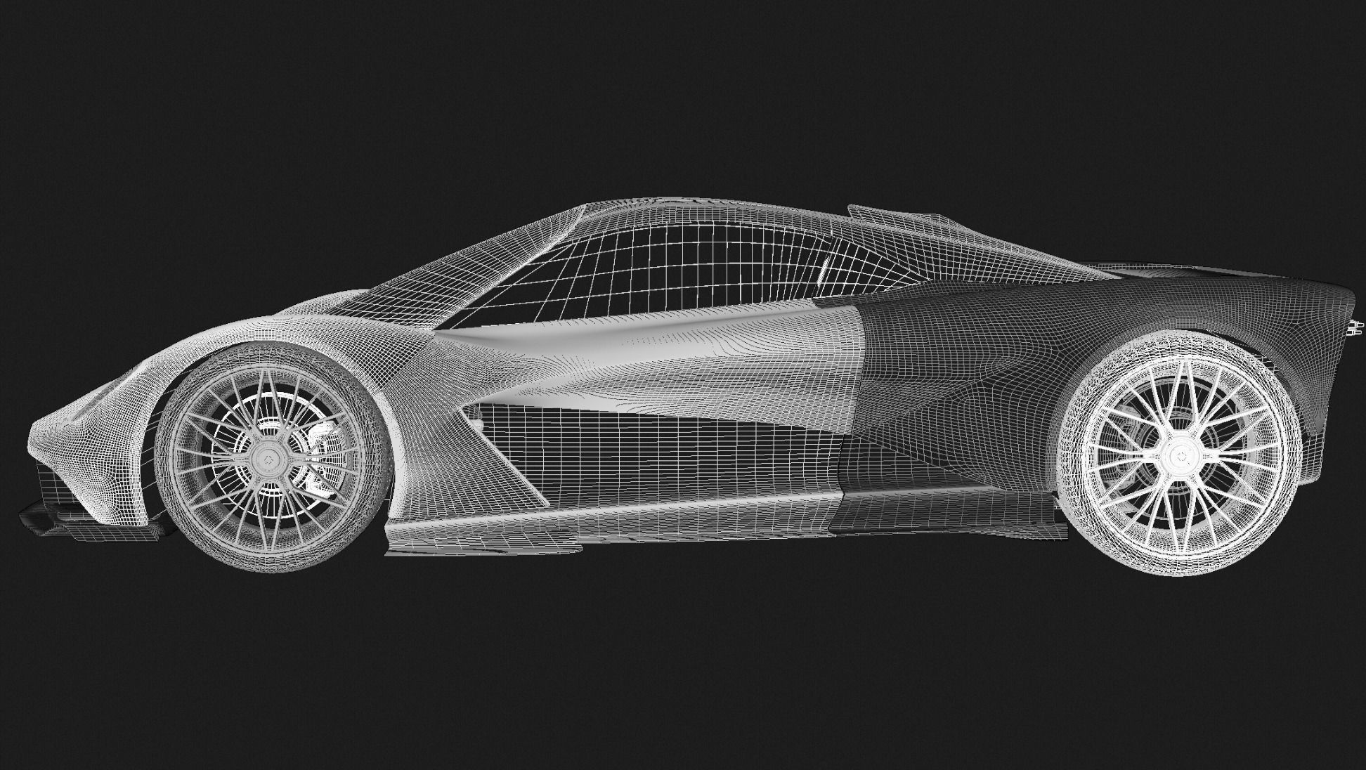 Aston Martin Valhalla 3D model_32