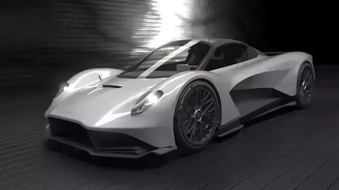 Aston Martin Valhalla 3D model