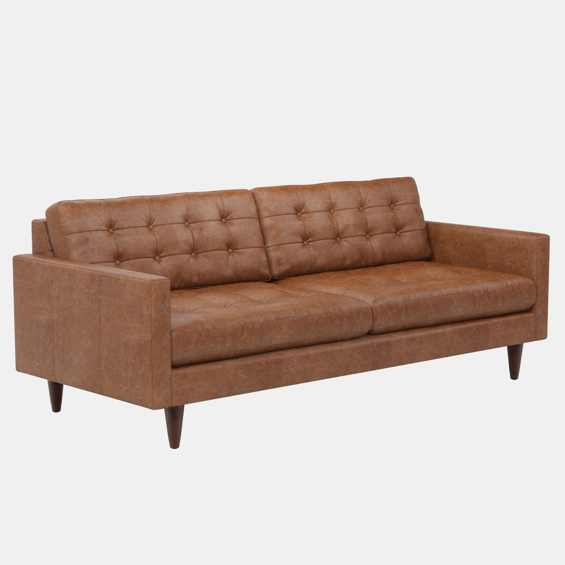 Joybird Eliot Leather Sofa 3D model_3