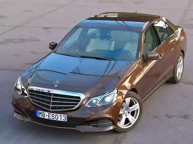 Mercedes-Benz E-Class 2014 3D model