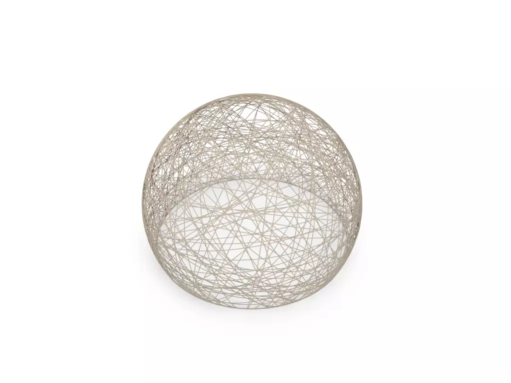 Lampshade wire egg 3D print model_0