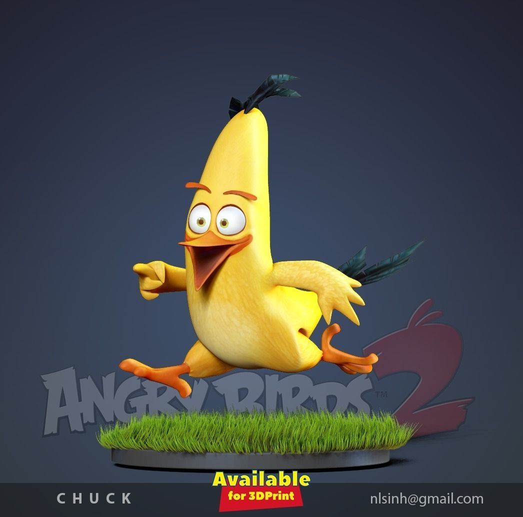 Angry Birds 2 - Red 3D print model_20