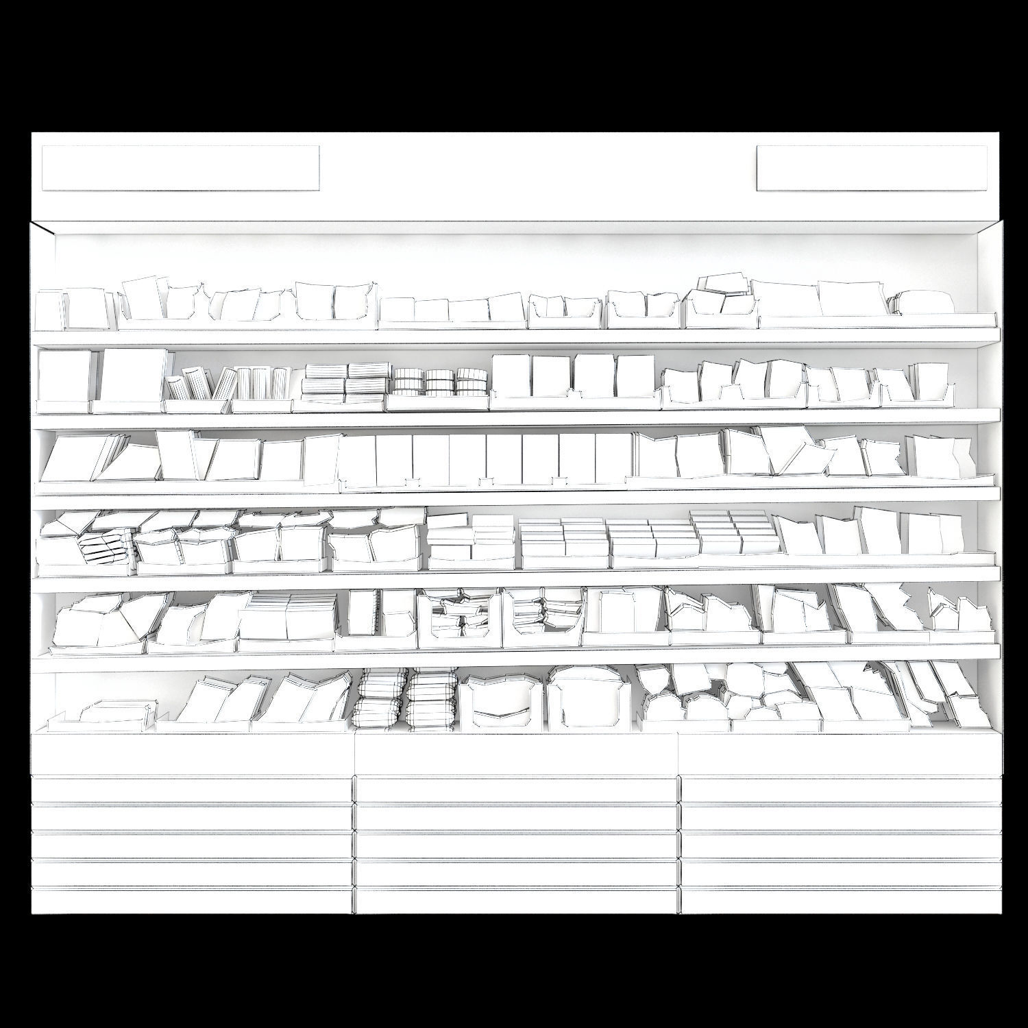  Cheese Fridge 3D model_1