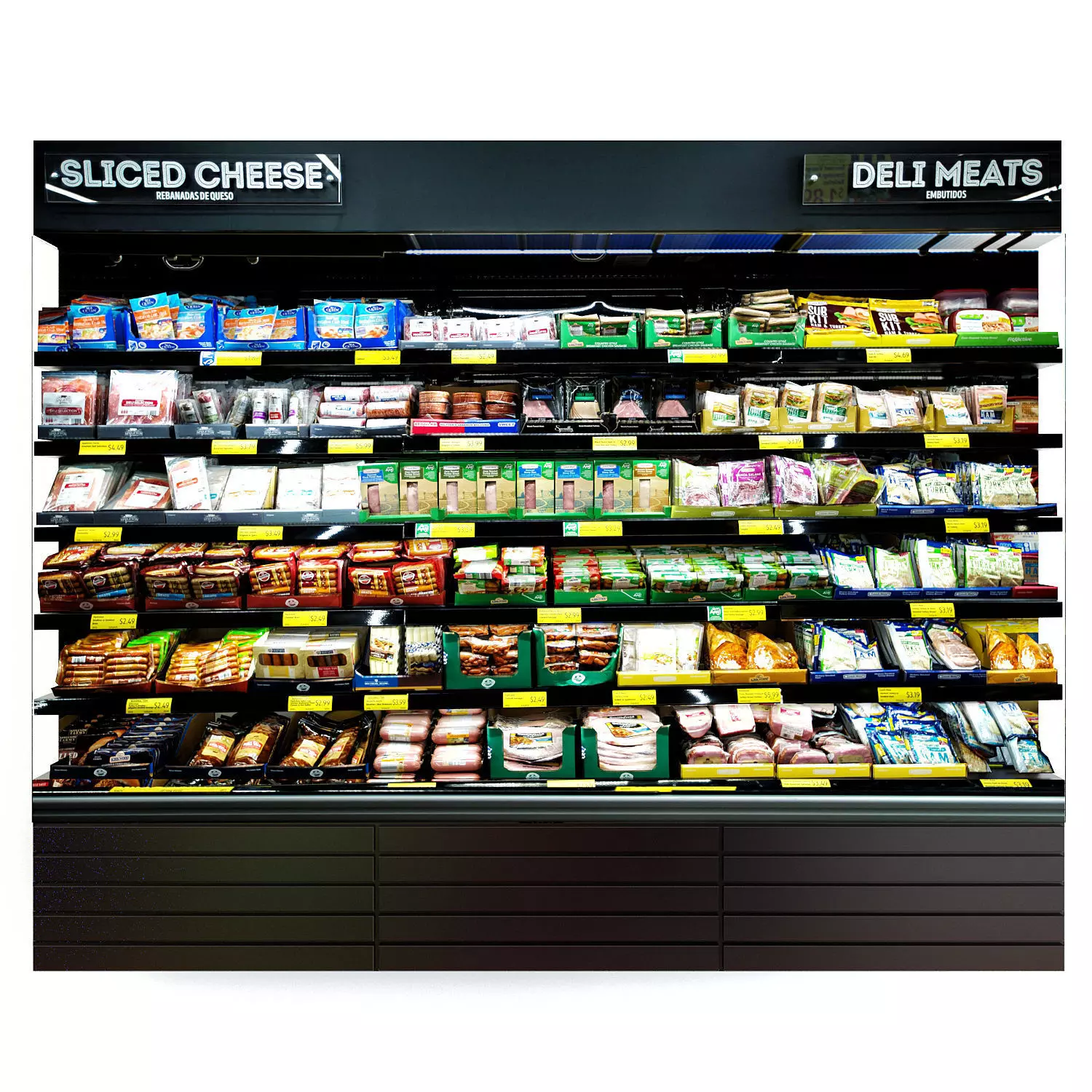  Cheese Fridge 3D model_0