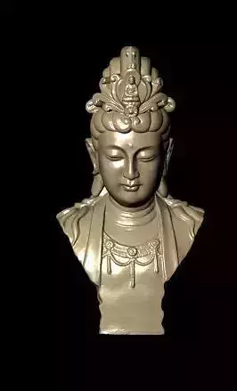 The Bodhisattva bust of ancient person