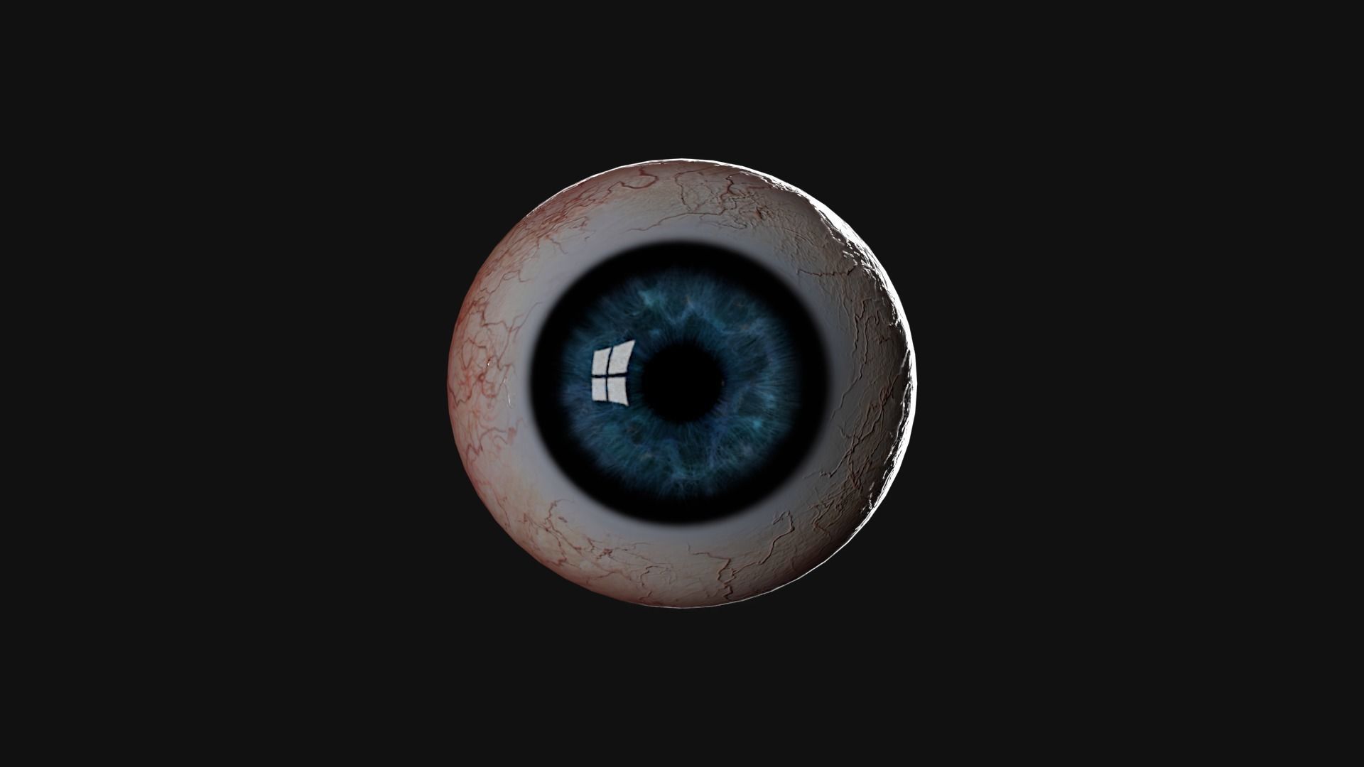 Realistic Human Eye 3D model_1
