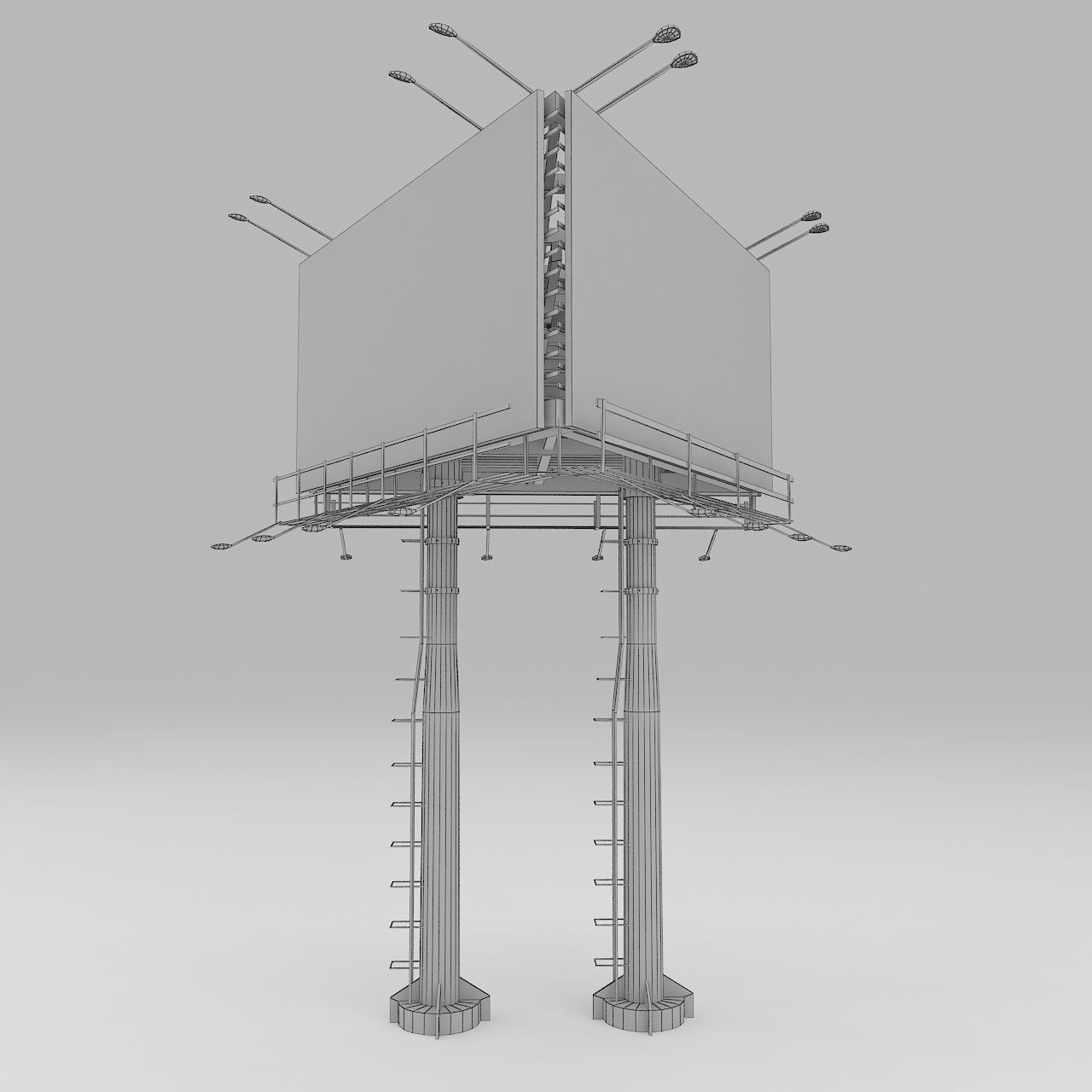Billboard 3D model_1
