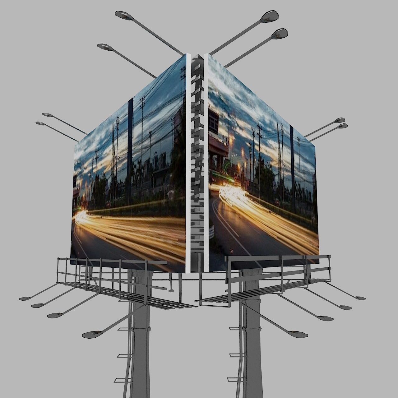 Billboard 3D model_8