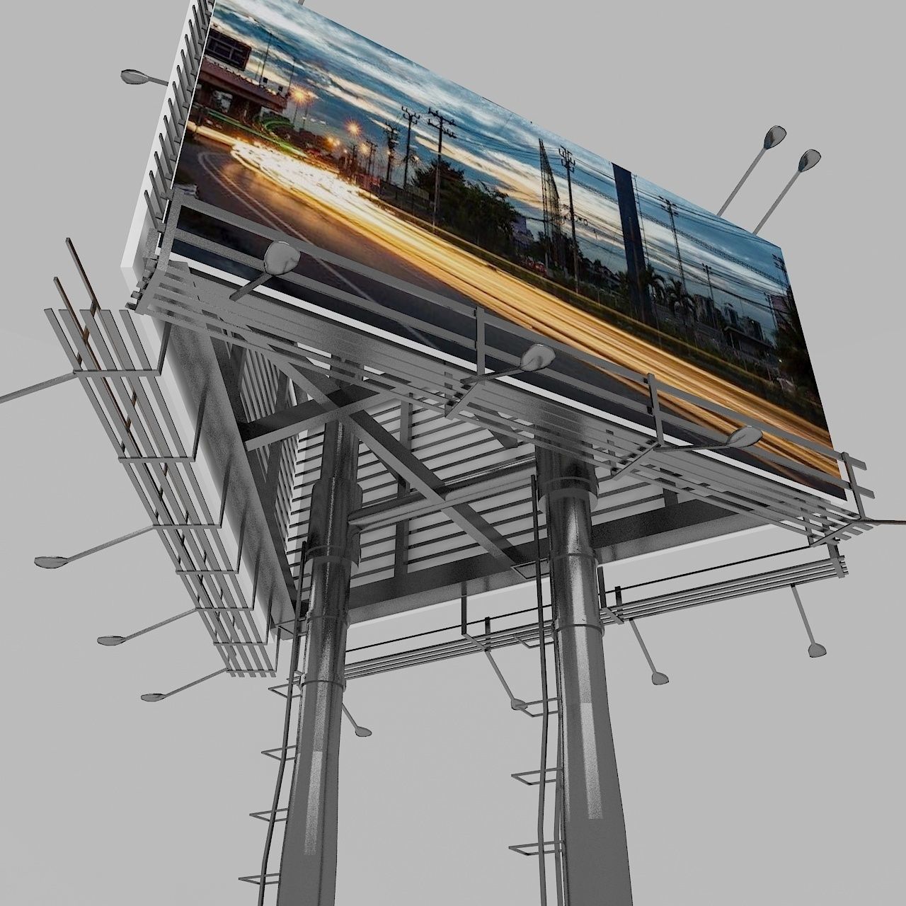 Billboard 3D model_11