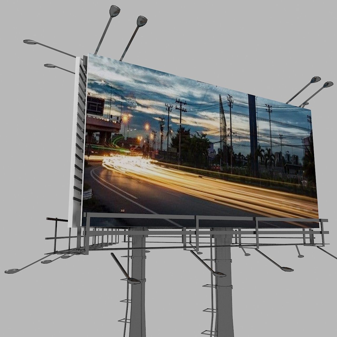 Billboard 3D model_9