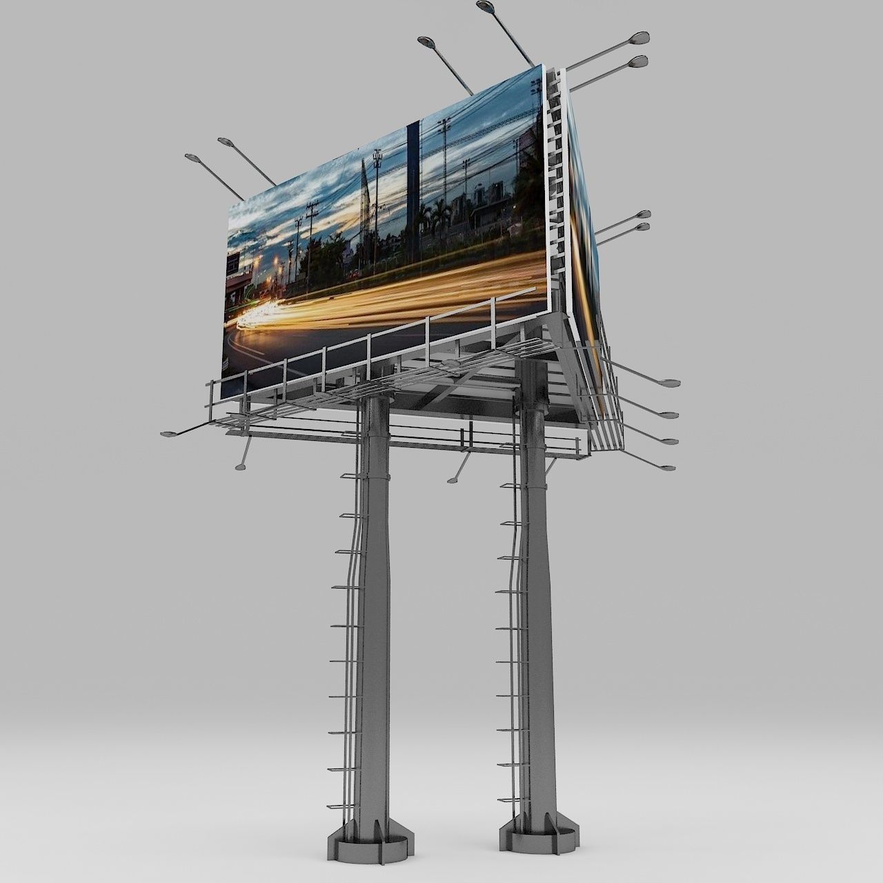 Billboard 3D model_6