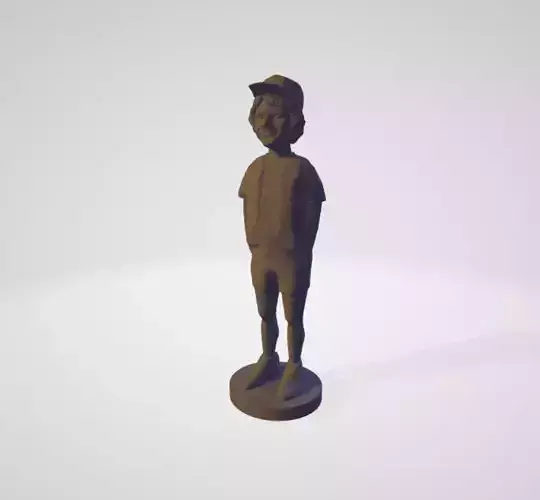 Dustin Stranger Things 3D print model