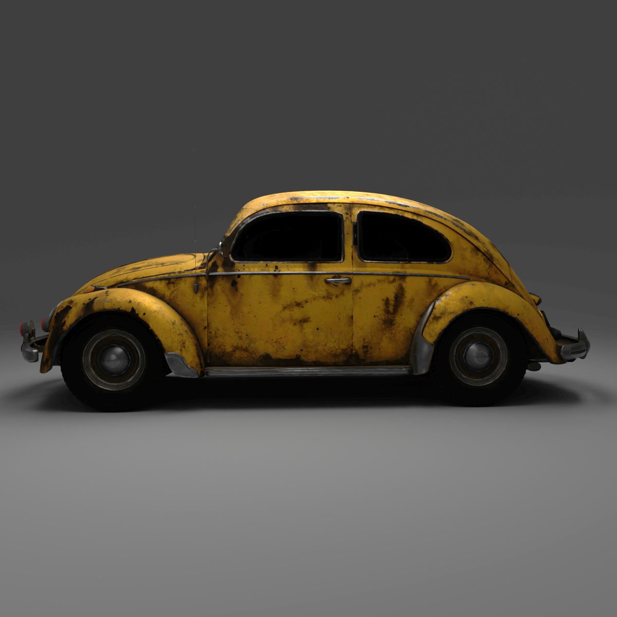 Volkswagen BeetleSplit car 3D model_3