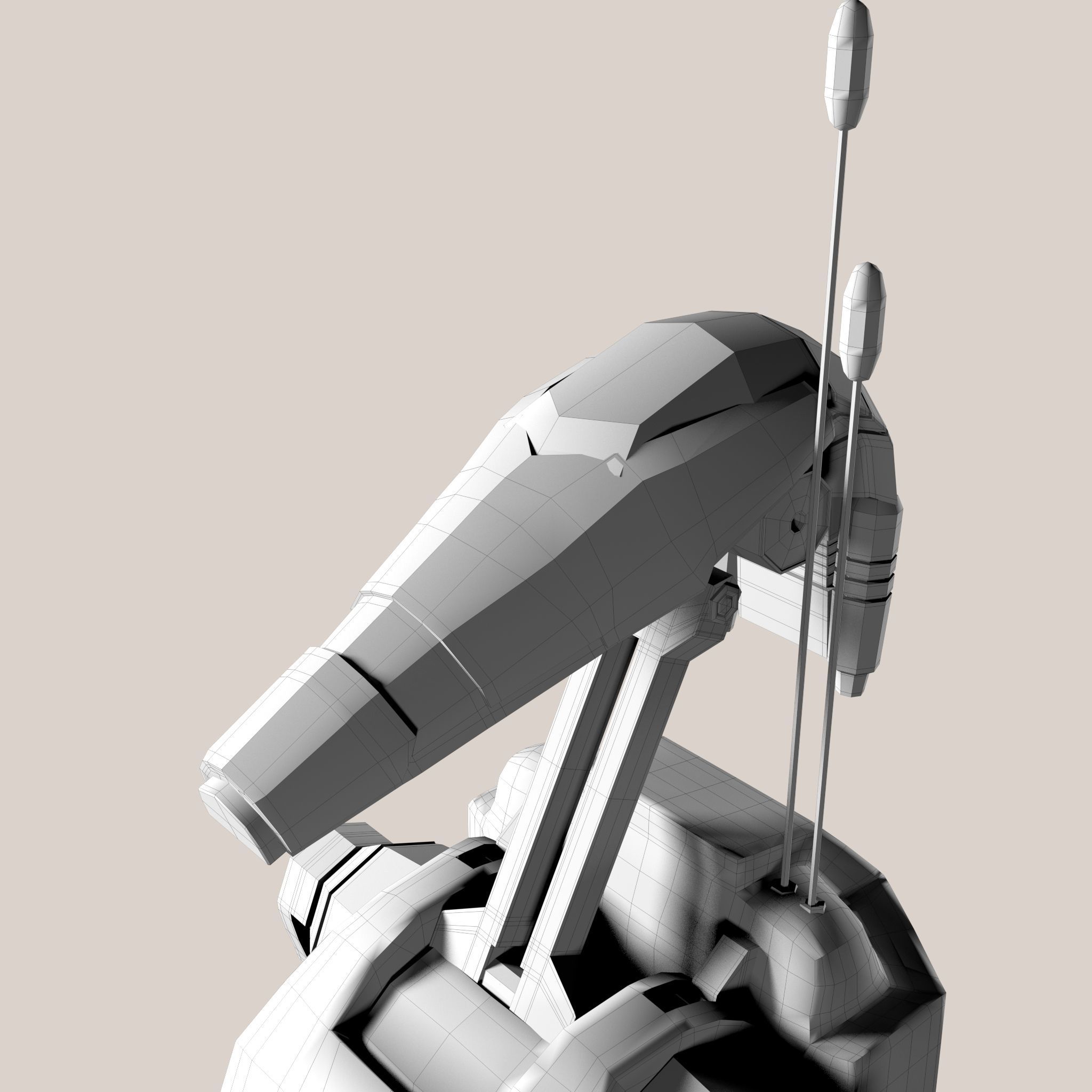 Star Wars Battle Droid 3D model_16