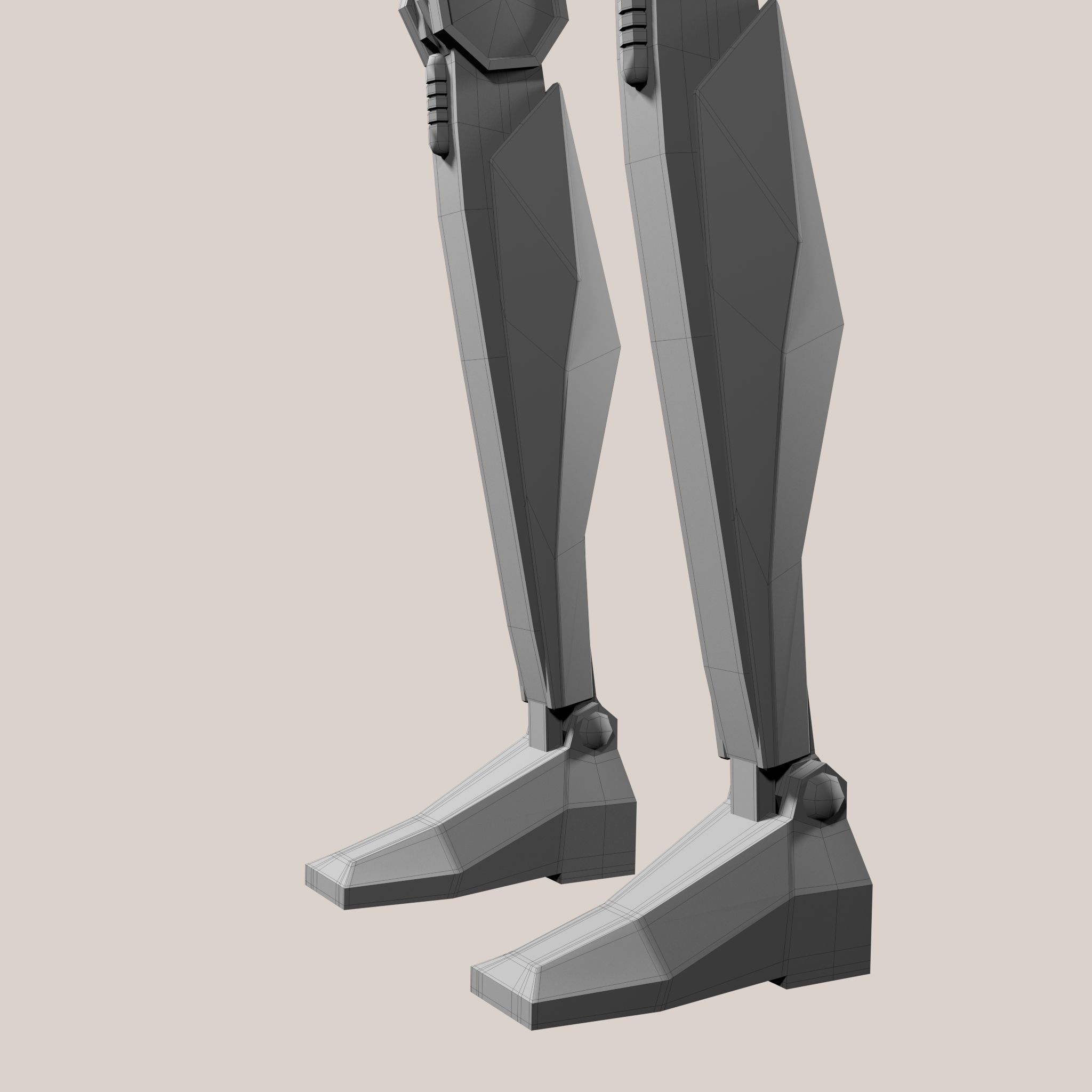 Star Wars Battle Droid 3D model_20