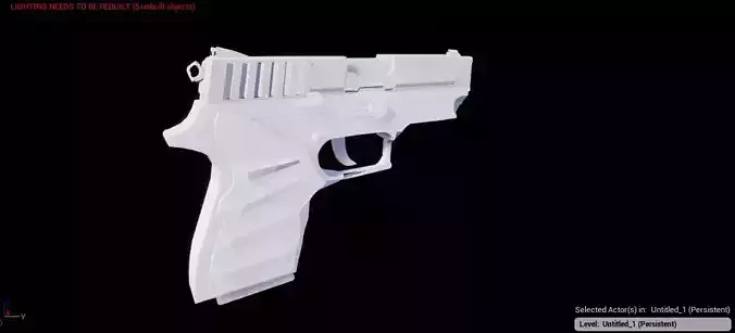 P250 - Game Ready - Unreal - Unity