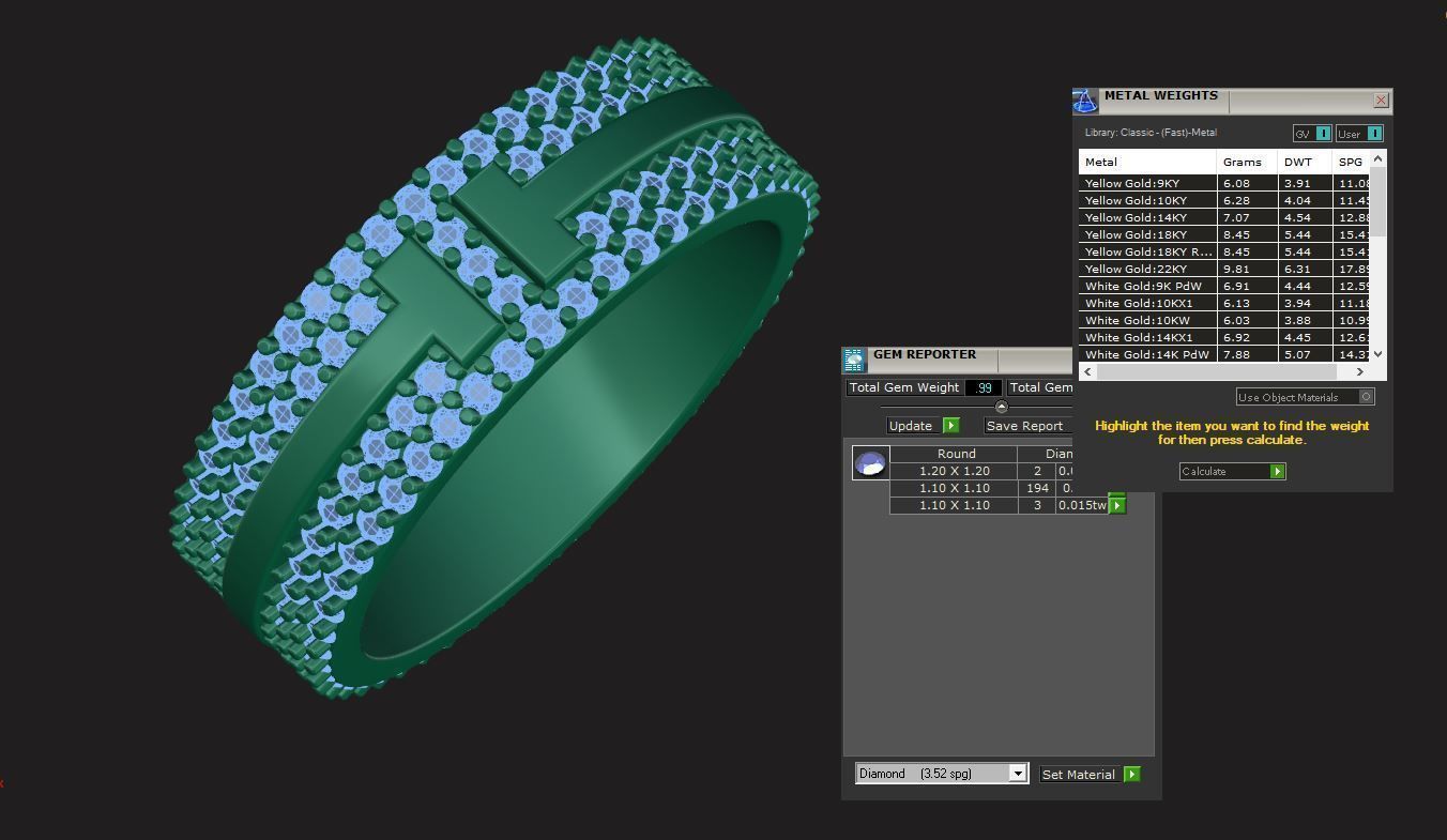 Ring 37 3D print model_6