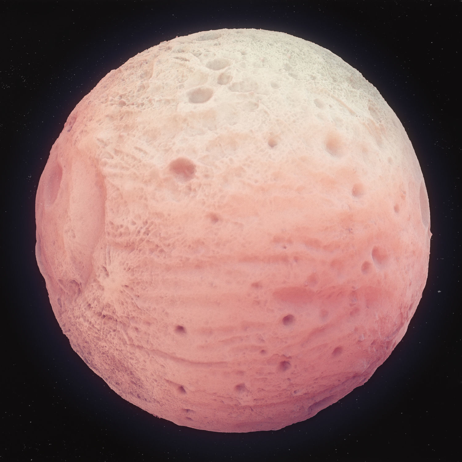 Pluto High Poly 3D model_5