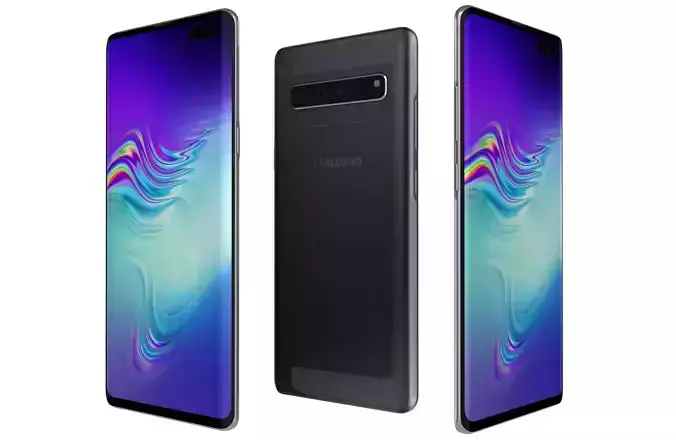 Samsung Galaxy S10 5G Majestic Black 3D model