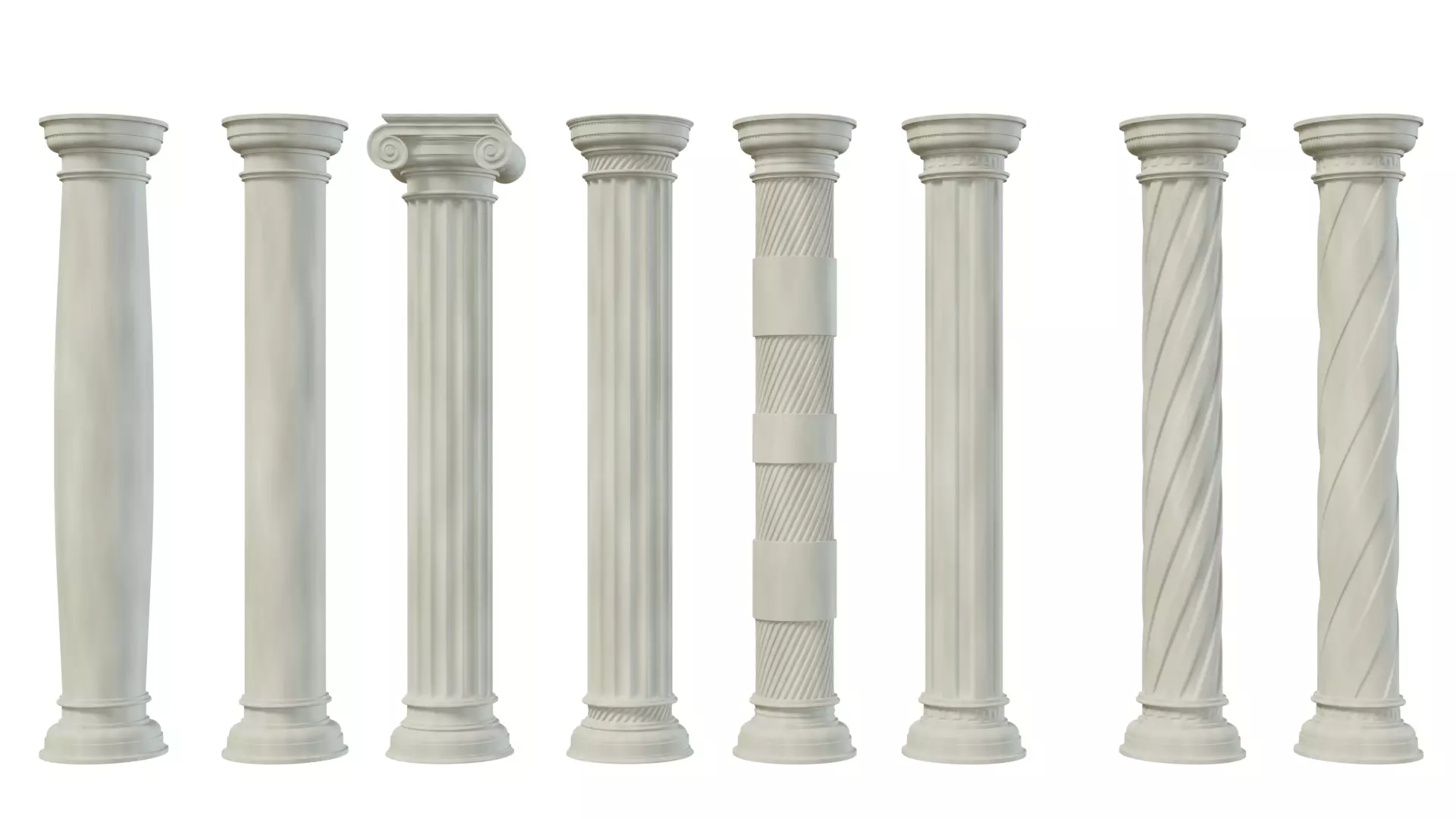 COLUNAS GREGAS 3D model_0