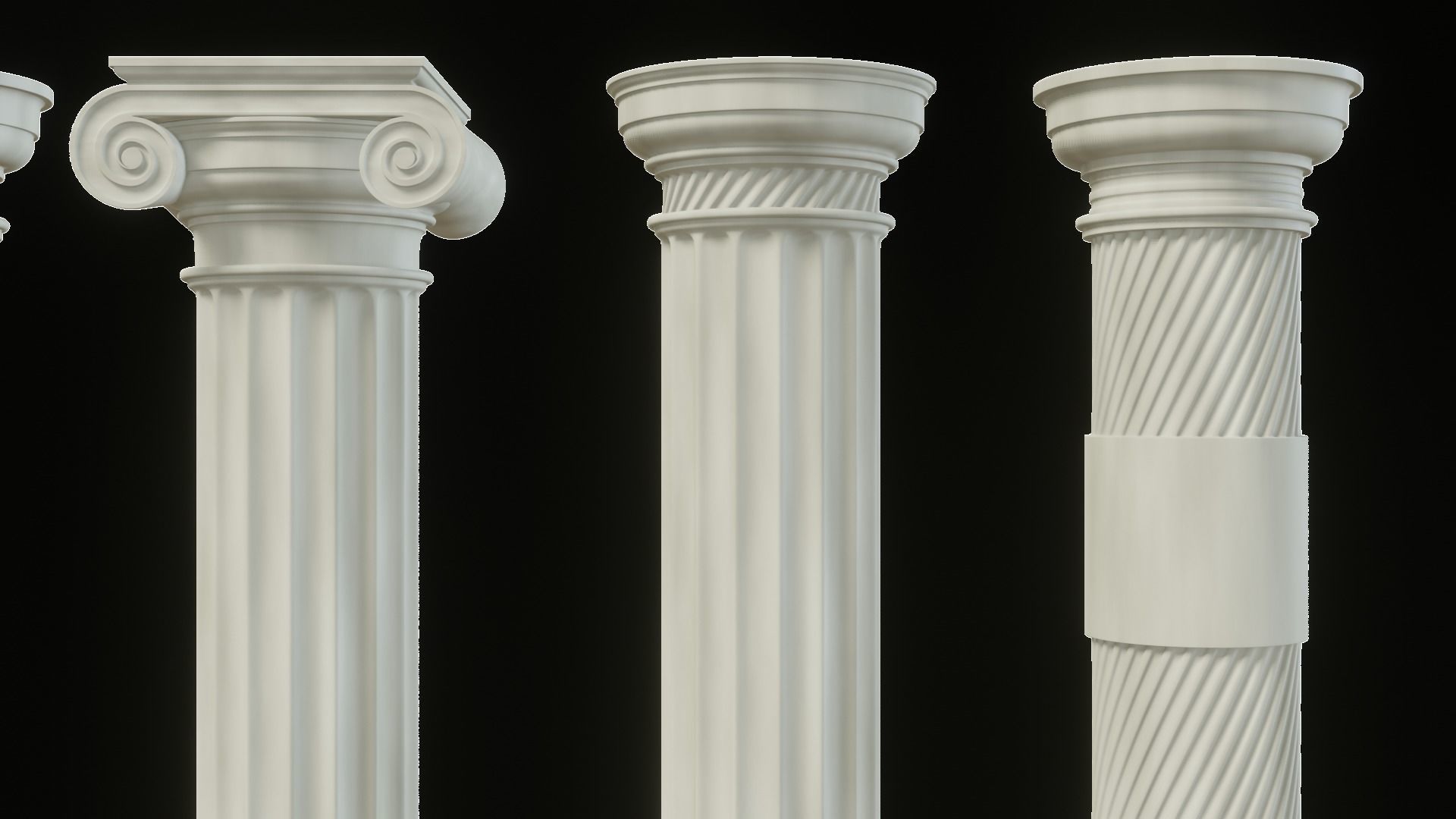 COLUNAS GREGAS 3D model_10