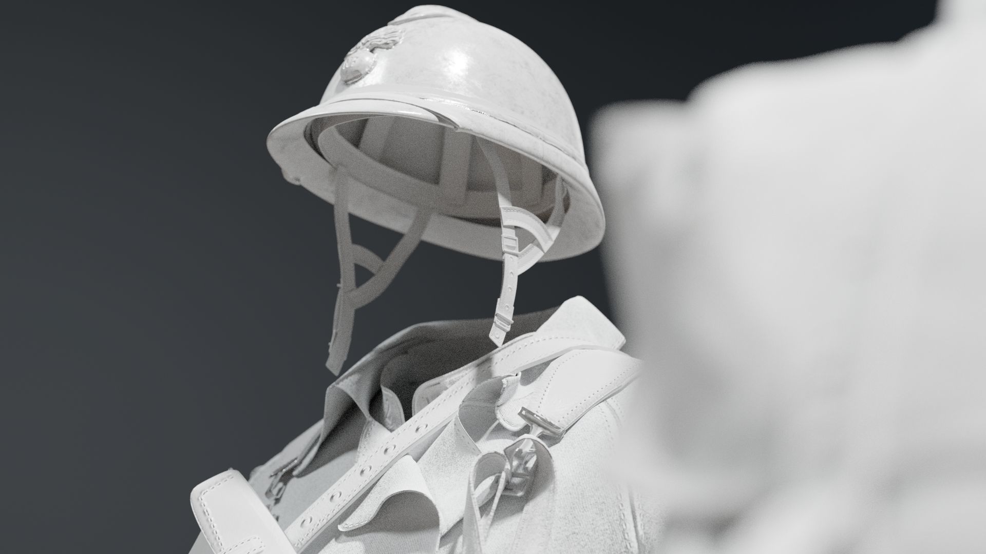 SOLDIER WWI France 3D model_18