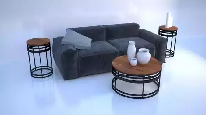 Living sofa  coffee table 