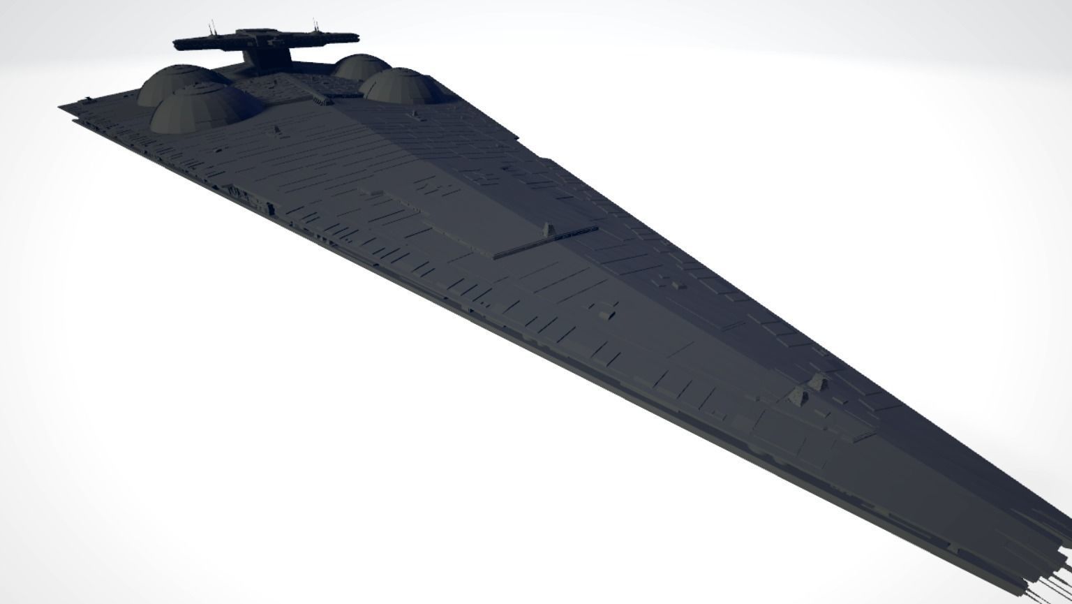 Interdictor - Immobilizer 418 Star Destroyer - Star Wars 3D model_26