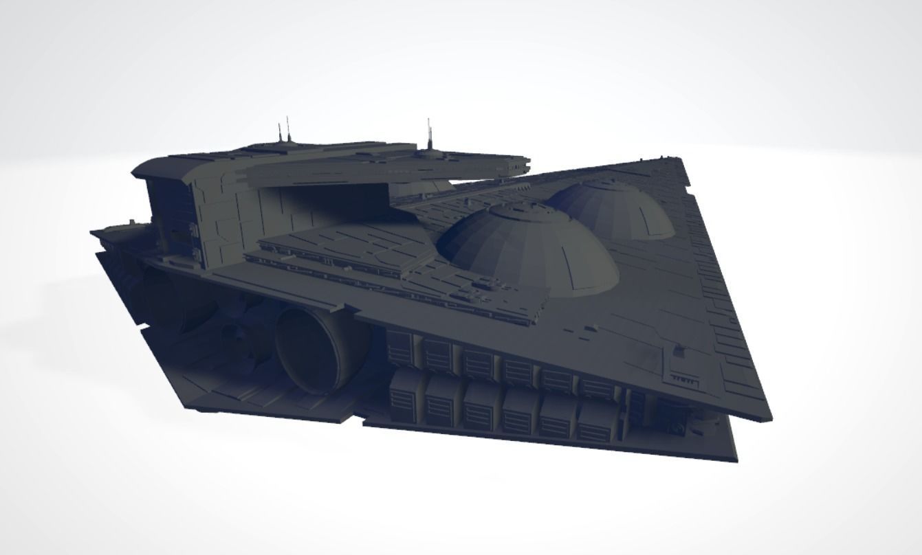 Interdictor - Immobilizer 418 Star Destroyer - Star Wars 3D model_25