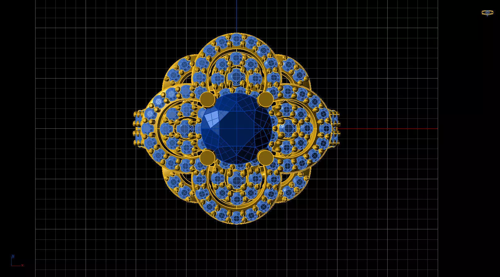 ring 13 3D print model_0