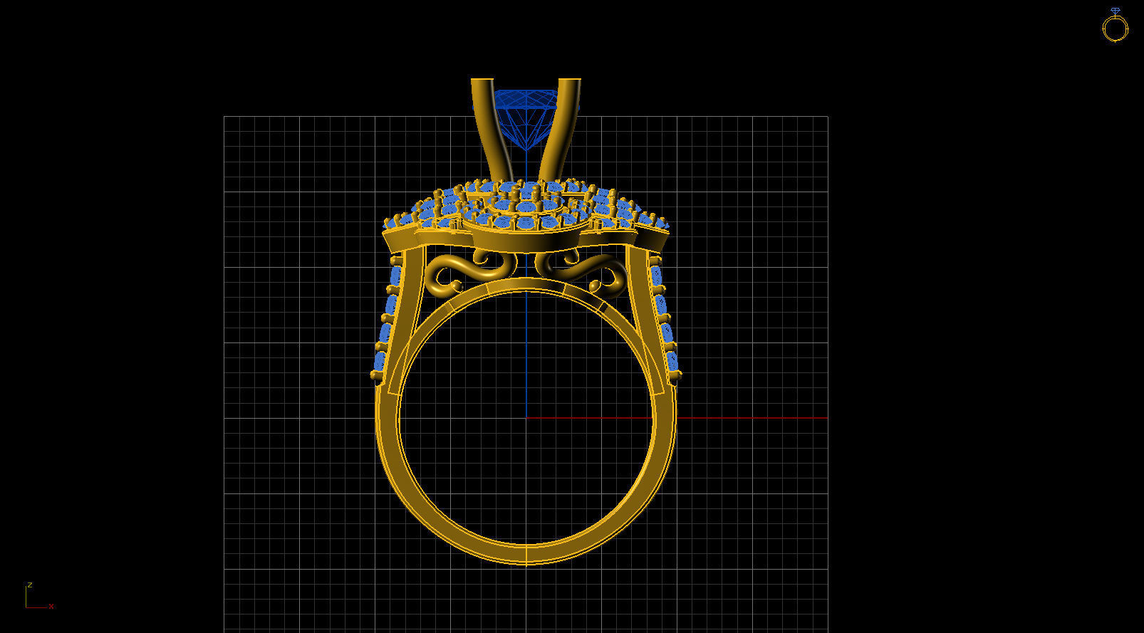ring 13 3D print model_1