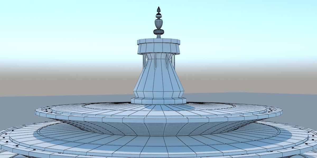 Lumbini Nepal Architecture 3D model_8