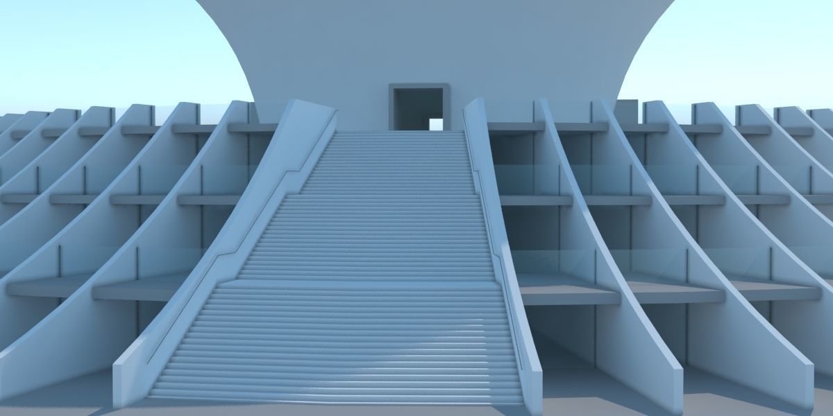 Lumbini Nepal Architecture 3D model_9