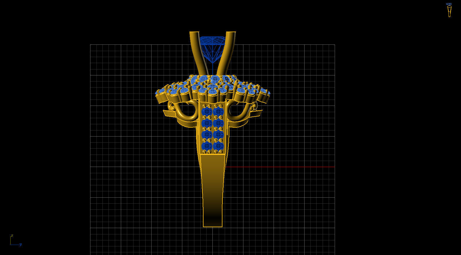 ring 14 3D print model_2