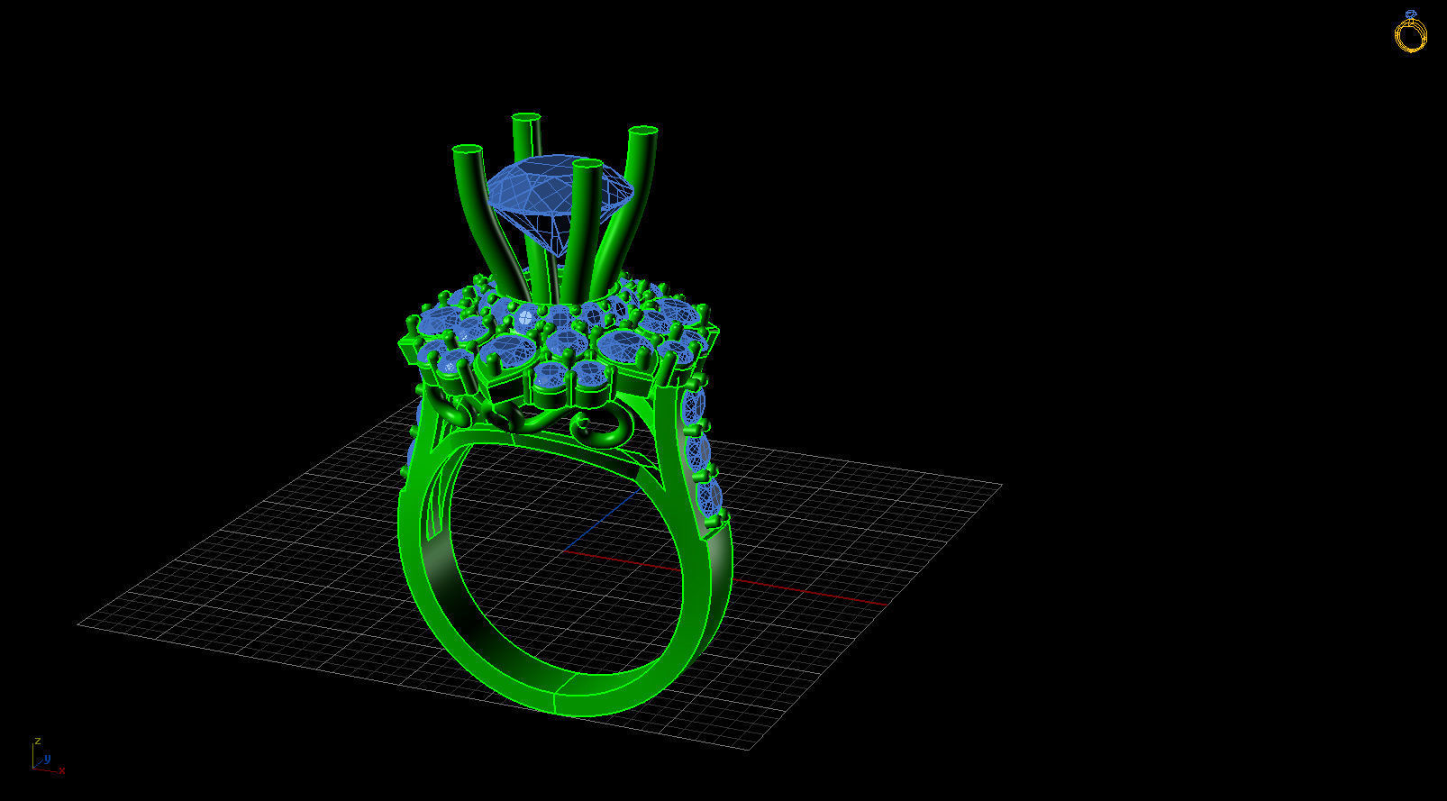 ring 19 3D print model_3