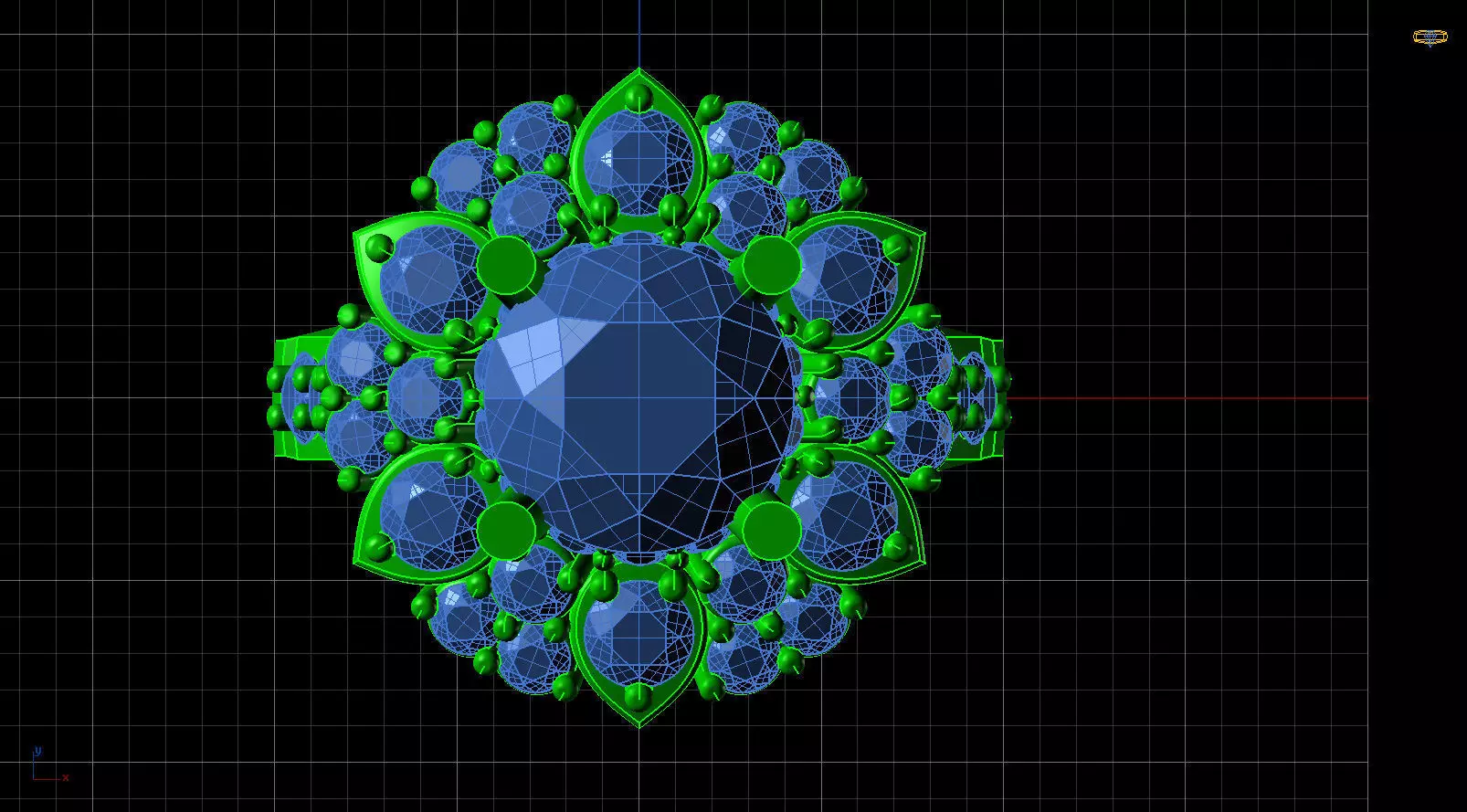ring 19 3D print model_0