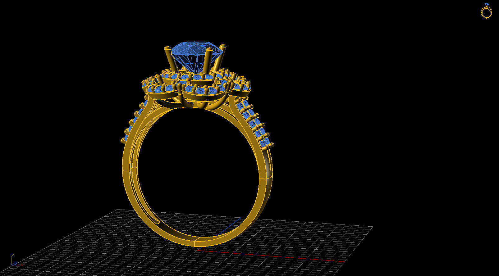ring 20 3D print model_3