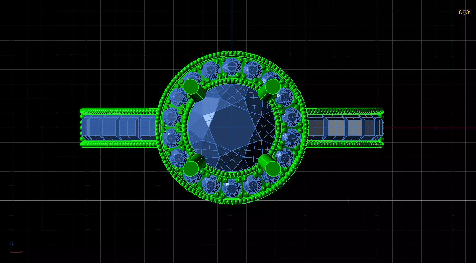 ring 28 3D print model_0